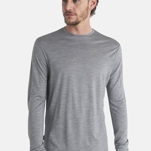 LIGHT WEIGHT COOL-LITE SPHERE - Long sleeved top - MEDIUM GREY