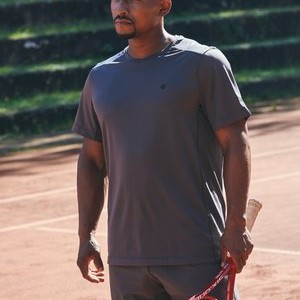 ACE PANEL - Sports T-shirt - asphalt