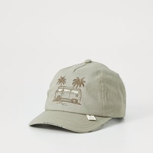 KIDS CAMPING BUS UNISEX - Cap - khaki KIDS CAMPING BUS UNISEX - Cap - khaki