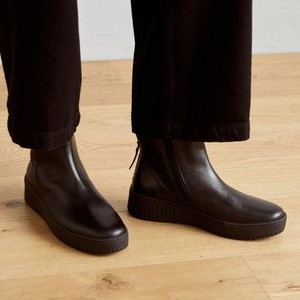 Wedge Ankle Boots - schwarz Wedge Ankle Boots - schwarz
