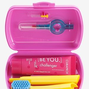 TRAVEL SET - Bath and body set - pink TRAVEL SET - Bath and body set - pink