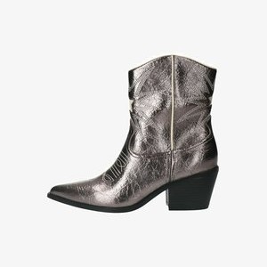 Cowboy/biker ankle boot - grey Cowboy/biker ankle boot - grey