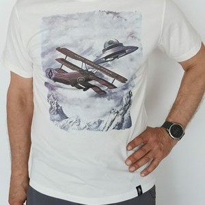 DOGFIGHT - Print T-shirt - white DOGFIGHT - Print T-shirt - white
