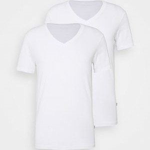 2 PACK - Basic T-shirt - white 2 PACK - Basic T-shirt - white