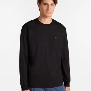 MANICHE LUNGHE CON TASCHINO - Long sleeved top - nero MANICHE LUNGHE CON TASCHINO - Long sleeved top - nero