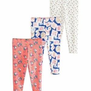 3 PACK    - Leggings - Trousers - pink