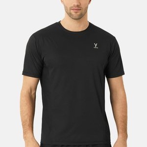Basic T-shirt - black plain Basic T-shirt - black plain