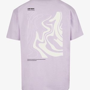 CHAOS - Print T-shirt - lilac CHAOS - Print T-shirt - lilac