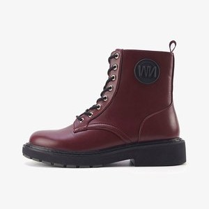 DR. MARTE DANGIE 3PR - Platform ankle boots - bordeaux DR. MARTE DANGIE 3PR - Platform ankle boots - bordeaux