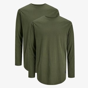 2ER PACK JENOA - Long sleeved top - forest night 2ER PACK JENOA - Long sleeved top - forest night