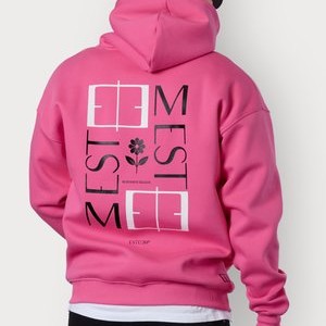 BLOOMING SEASON OVERSIZED - Hoodie - pink BLOOMING SEASON OVERSIZED - Hoodie - pink