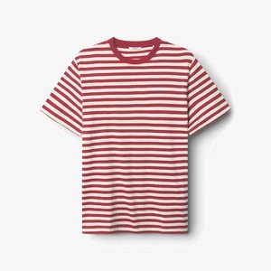DUNE LOGO - Print T-shirt - red stripes DUNE LOGO - Print T-shirt - red stripes