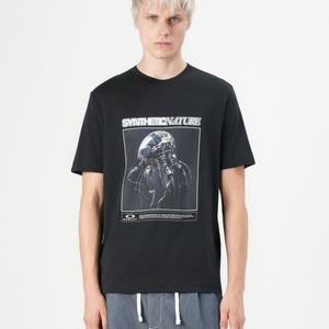 FUTURESCAPE JELLYFISH TEE - Print T-shirt - blackout FUTURESCAPE JELLYFISH TEE - Print T-shirt - blackout
