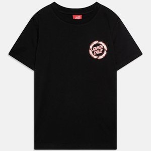 YOUTH FLAME RINGED DOT UNISEX - Print T-shirt - black YOUTH FLAME RINGED DOT UNISEX - Print T-shirt - black