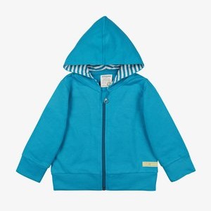 Zip-up sweatshirt - petrol Zip-up sweatshirt - petrol