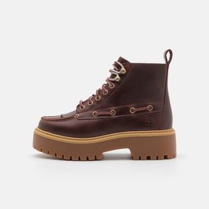 STONE STREET BOOT - Lace-up ankle boots - burgundy STONE STREET BOOT - Lace-up ankle boots - burgundy