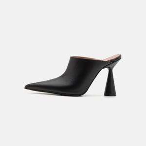 FEVER MULE - Heeled mules - pure black FEVER MULE - Heeled mules - pure black
