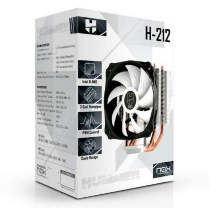 Вентилятор с теплоотводом Nox-Xtreme NXHUMMERH212
