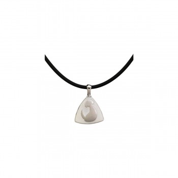 Женские кулоны Pet Zen 15 X 16 MM Серебристый