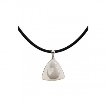 Женские кулоны Pet Zen 15 X 16 MM Серебристый