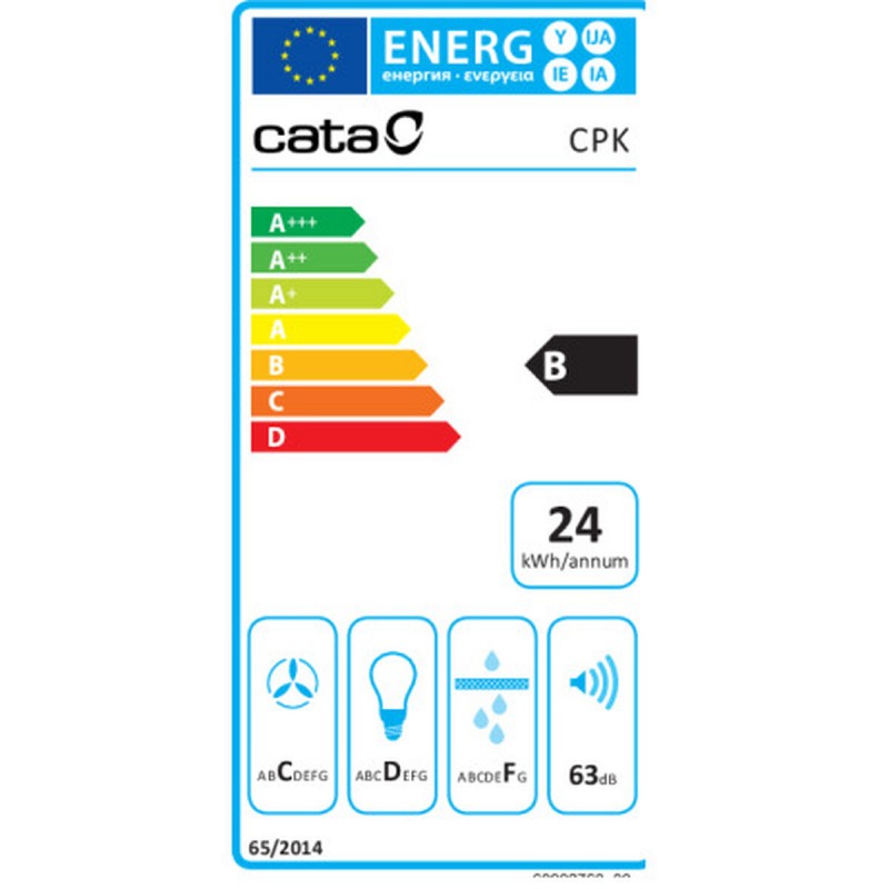 Традиционная вытяжка Cata CPK6000GR Серый
