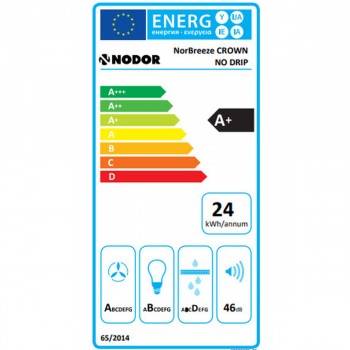 Традиционная вытяжка Nodor CROWN60NO Сталь