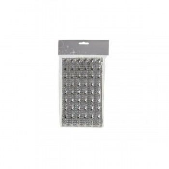 Новогодняя гирлянда DKD Home Decor Позолоченный Серебристый PVC 150 x 12 x 0,1 cm