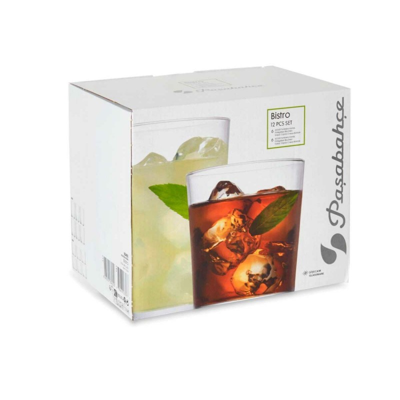 Набор стаканов Pasabahce Bistro Прозрачный Cтекло 380 ml 510 ml (2 штук)