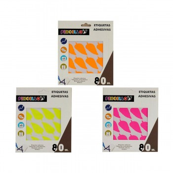 Клейкие этикетки Pincello 17 x 4 x 19 cm 22 x 49 mm Листья (12 штук)