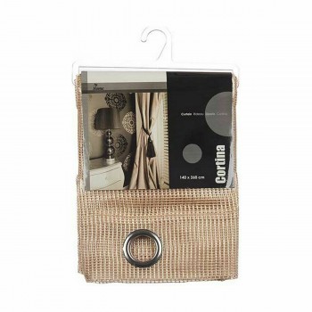 занавес Gift Decor Бежевый 140 x 260 cm гриль (6 штук)