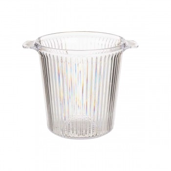 Ведро для льда Leknes Прозрачный полистирол Лучи 16,5 x 17 x 21 cm (12 штук)