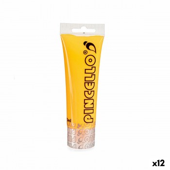 Акриловая краска Pincello Neon Оранжевый 75 ml (12 штук)