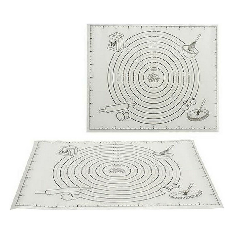 Коврик для выпечки Kinvara Пластик Резина Eva 50 x 40 cm 6 x 45 x 3 cm (12 штук)