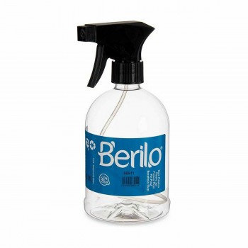 Пульверизатор Berilo Чёрный Прозрачный Пластик 500 ml (12 штук)