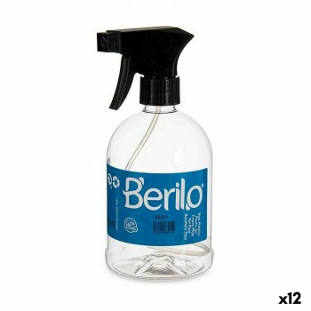 Пульверизатор Berilo Чёрный Прозрачный Пластик 500 ml (12 штук)