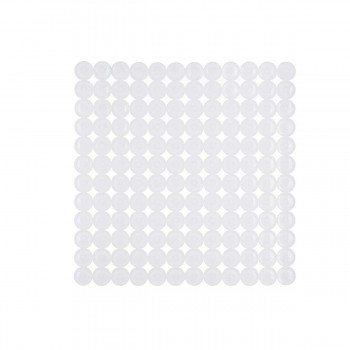 Нескользящий коврик для душа Berilo Белый PVC 68 x 36 x 1 cm (6 штук)