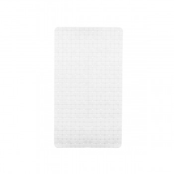 Нескользящий коврик для душа Berilo Белый PVC 6 x 38 x 6 cm 67,7 x 38,5 x 0,7 cm фотографии (6 штук)