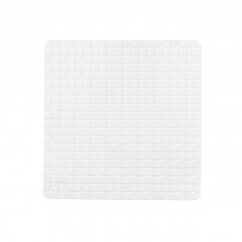 Нескользящий коврик для душа Berilo Белый PVC 6 x 50 x 6 cm 50,3 x 50,3 x 0,7 cm фотографии (6 штук)