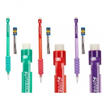 Механический карандаш Pincello Синий Красный Зеленый Стержни 0,5 мм (12 штук)
