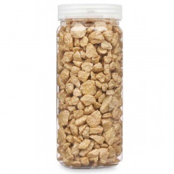 Декоративные камни Gift Decor Жёлтый 10 - 20 mm 700 g 6,5 x 15,5 x 6,5 cm 6,2 x 15,3 x 6,2 cm 6,5 x 15,8 x 6,5 cm (12 штук)