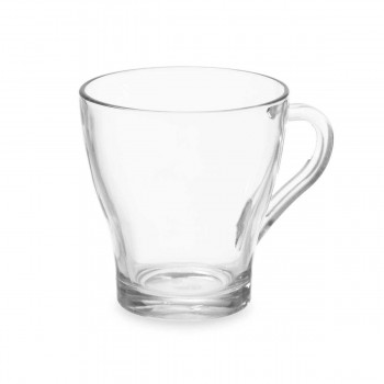 Чашка кофе и чай Vivalto Прозрачный Cтекло 280 ml (6 штук)