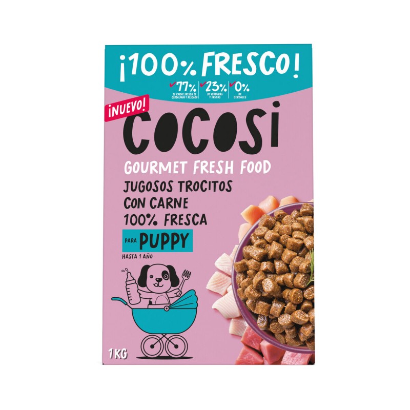 Влажный корм Cocosi Gourmet Fresh Food  Puppy Хряк 1 kg 8 штук
