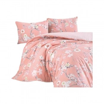 Комплект чехлов для одеяла Бежевый 200 кровать 3 Предметы