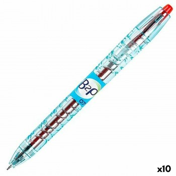 Гелевая ручка Pilot B2P 07 Штабелёр Красный 0,4 mm (10 штук)