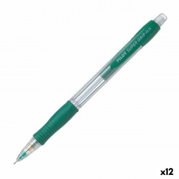 Механический карандаш Pilot Super Grip Зеленый 0,5 mm (12 штук)