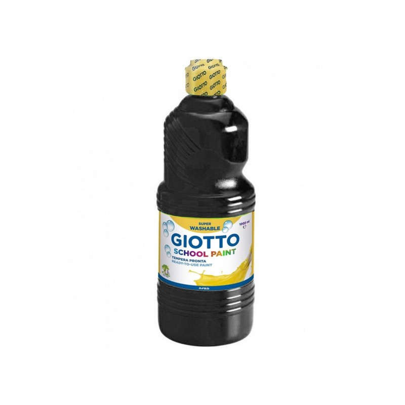 Темпера Giotto Чёрный 1 L (6 штук)