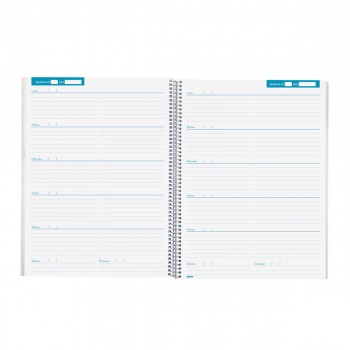 Расписание Finocam Синий 23 x 31 cm Доцент