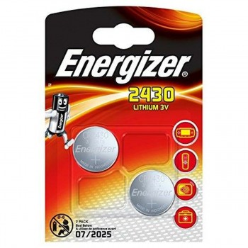 Литиевые таблеточные батарейки Energizer 3 V CR2430 (10 штук)