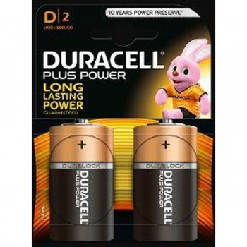Щелочные батарейки DURACELL 1,5 V LR20 (10 штук)
