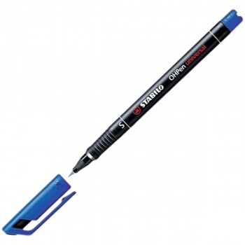 Фетр Stabilo OHPEN UNIVERSAL Синий (10 штук)